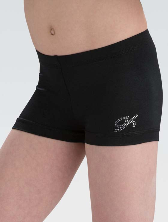 GK ELITE Jeweled GK nylon spandex shorts E1323