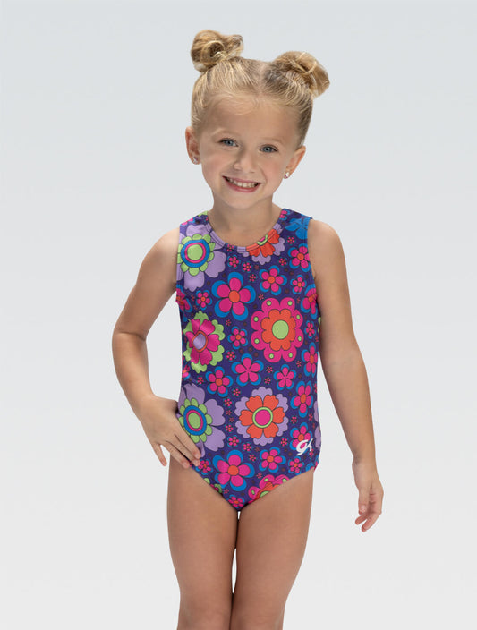 GKids Disco Daisy Tank Leotard - E5090