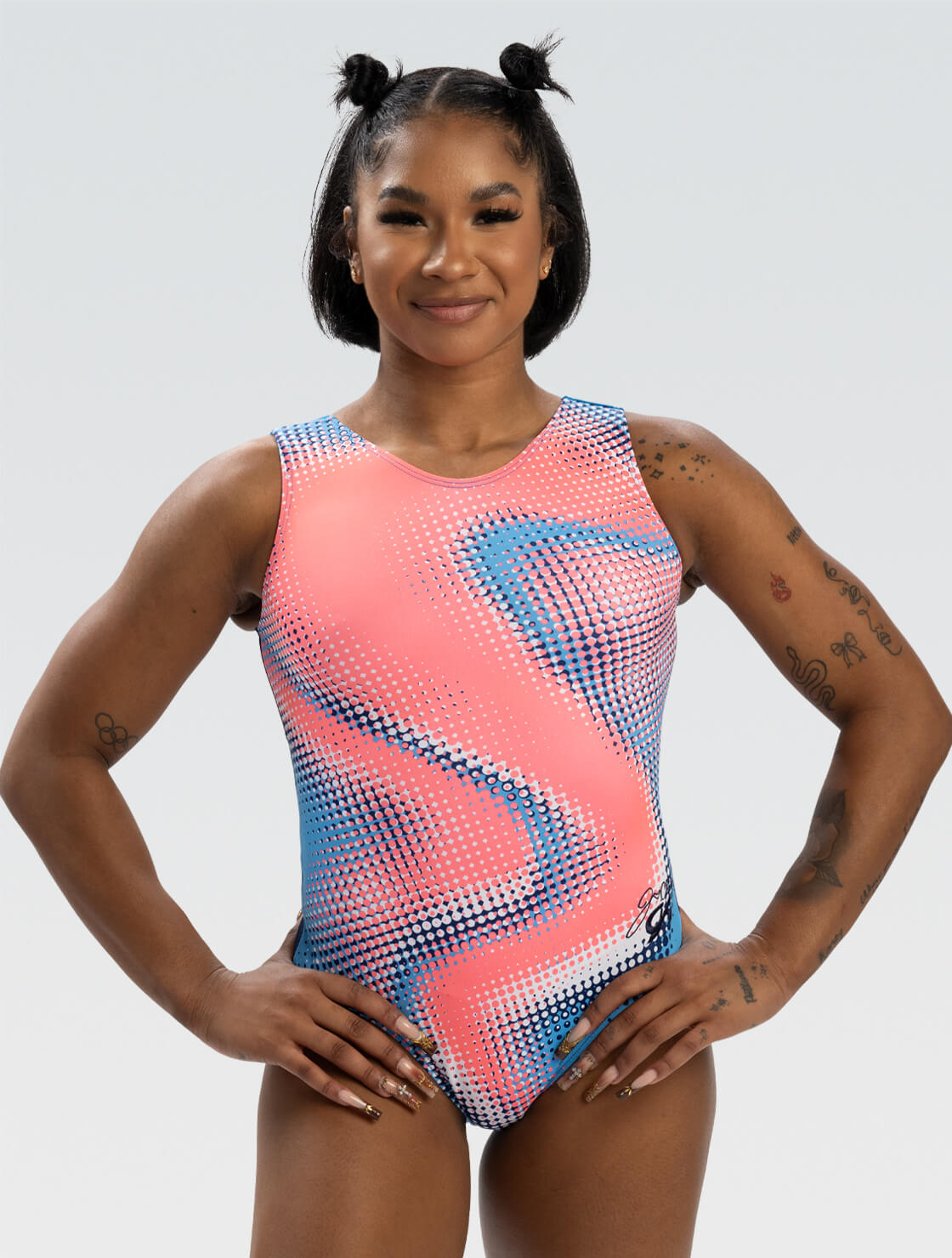 GK ELITE Jordan Chiles Limitless Tank Leotard - E5120