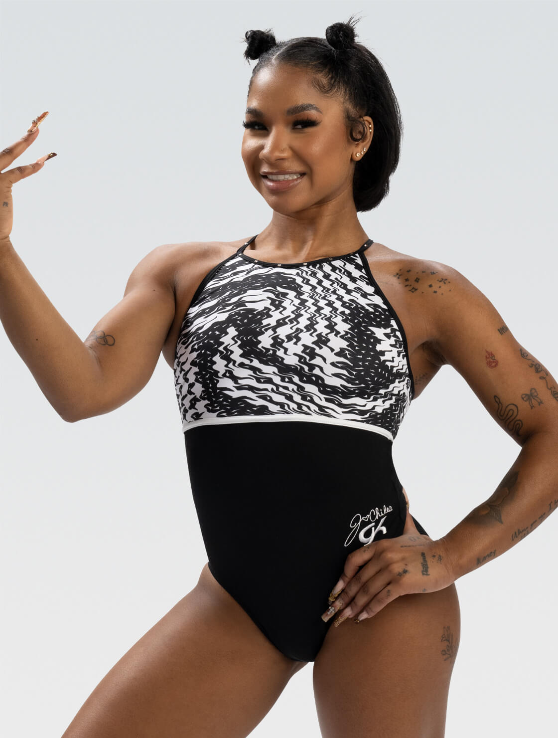 GK ELITE Jordan Chiles New Horizon Tank Leotard - E5121