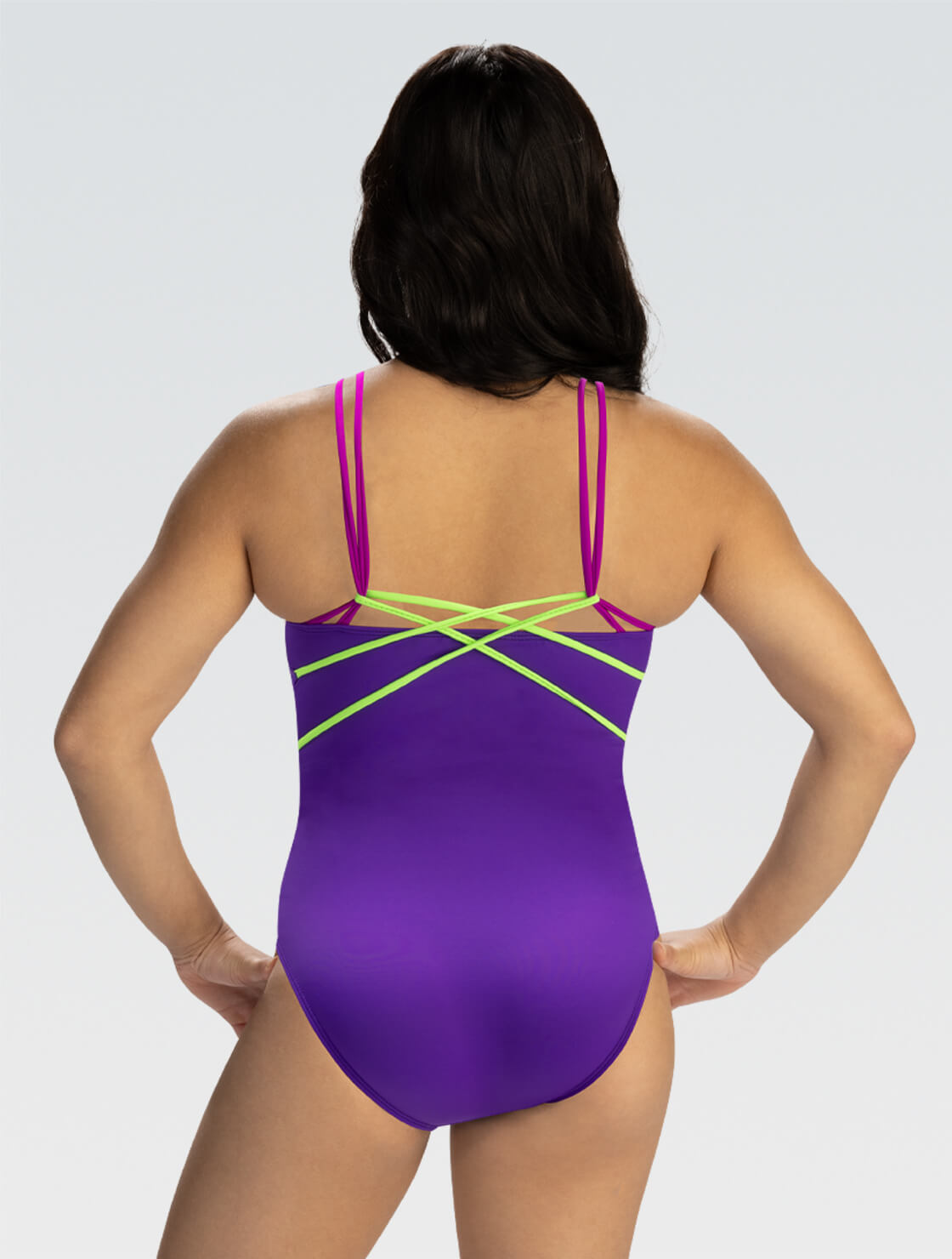 GK ELITE Suni Lee In The Clouds Tank Leotard - E5123