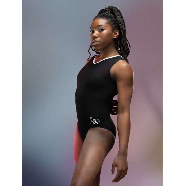 GK ELITE Simone Biles Framework Rib Tank Leotard - E5189