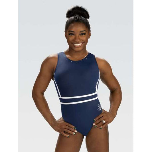 GK ELITE Simone Biles Blueprint Tank Leotard - E5190