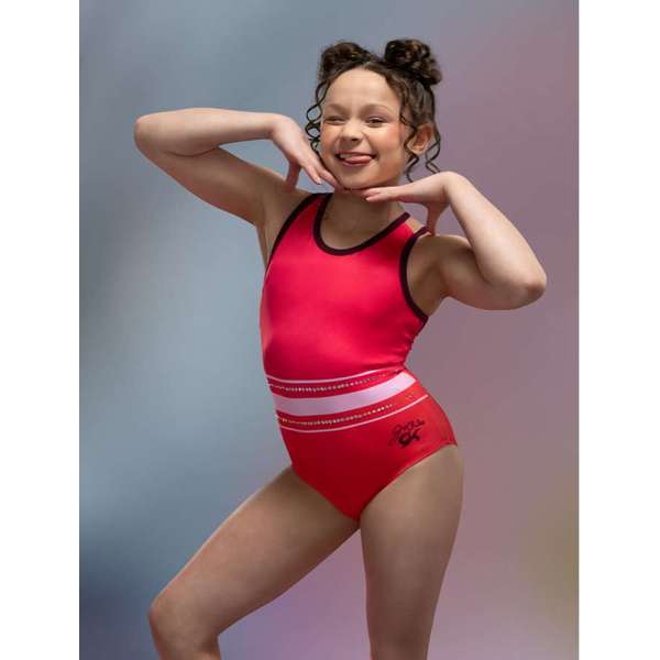 GK ELITE Jordan Chiles Glow Getter Tank Leotard - E5199