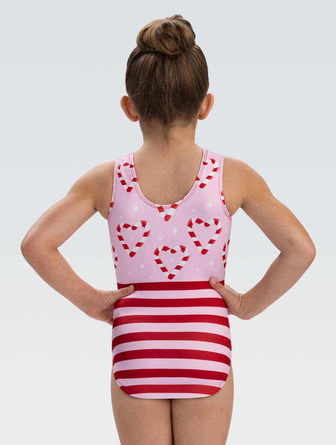 GKids Candy Cane Crush Tank Leotard - E5225