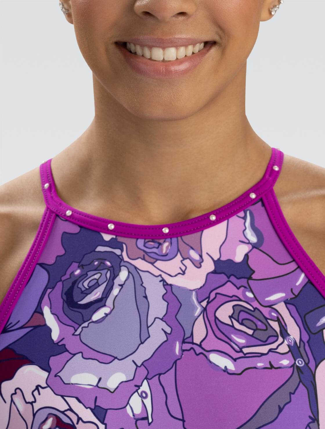 GK ELITE Hezly Rivera Bloom On Tank Leotard - E5241