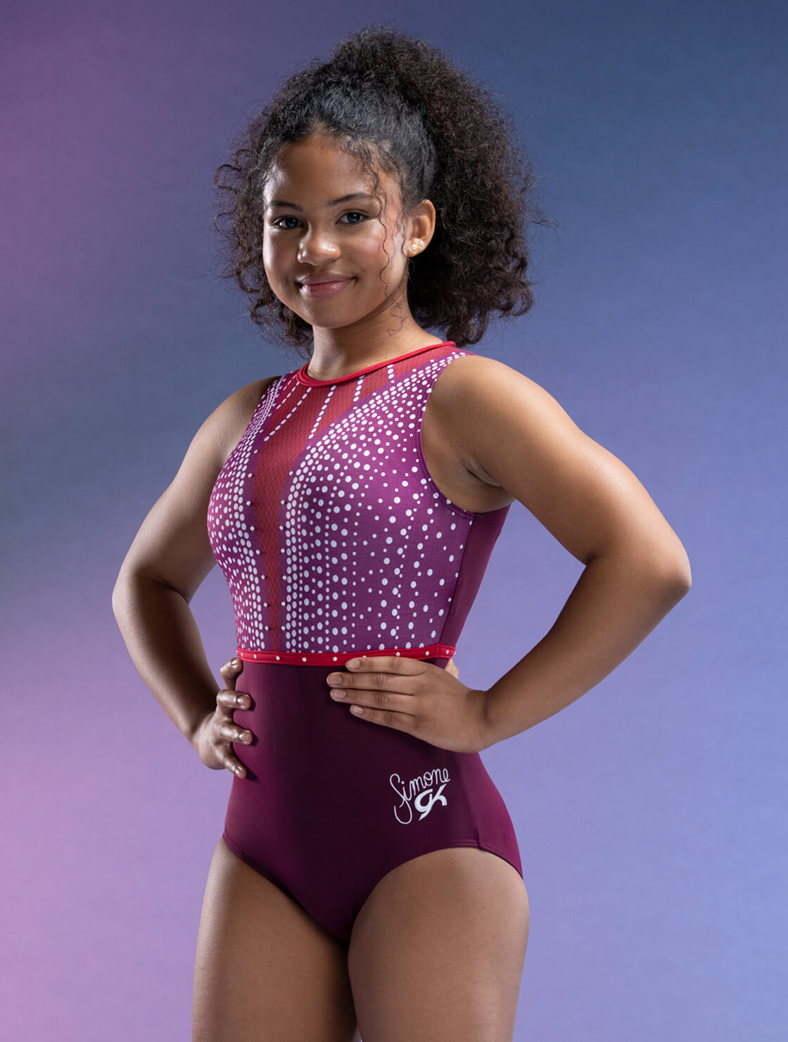 GK ELITE Simone Biles Reign Tank Leotard - E5249