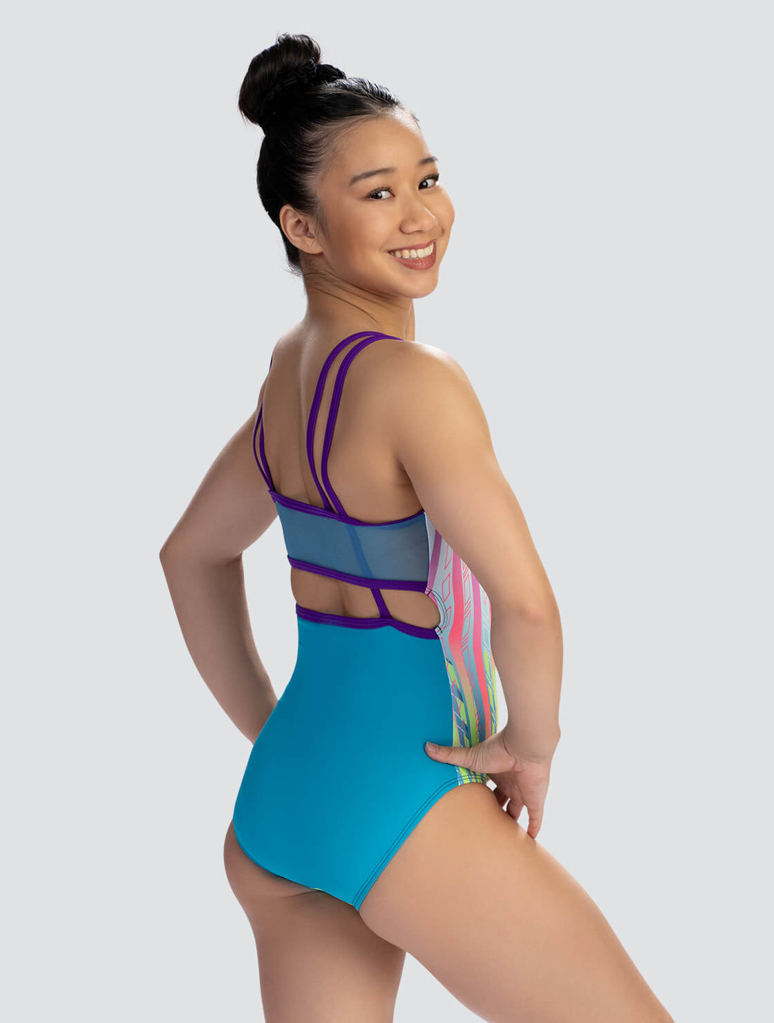 GK ELITE Mosaic Tank Leotard - E5332