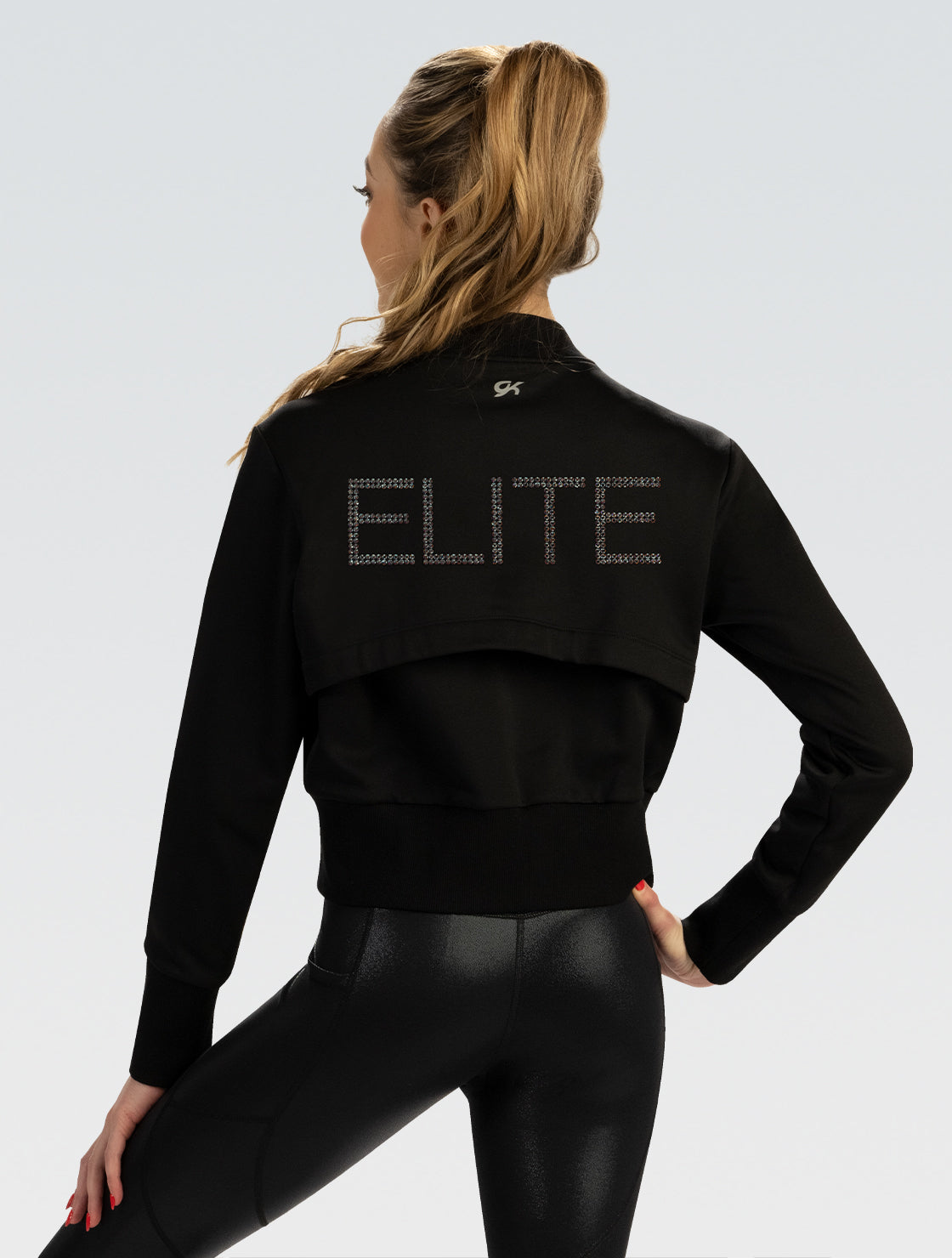 GK ELITE Veste Bomber Courte pour Femme - WJ007