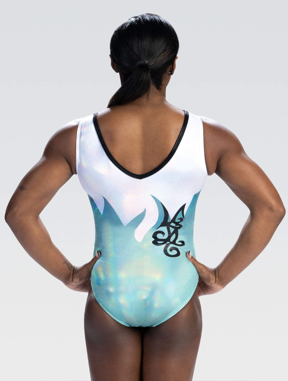 Dreamlight By GK Glitter Cove Tank Leotard - 10519