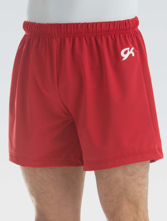 GK ELITE Men's Campus Stretchtek Long Gymnastics Shorts - 1811M