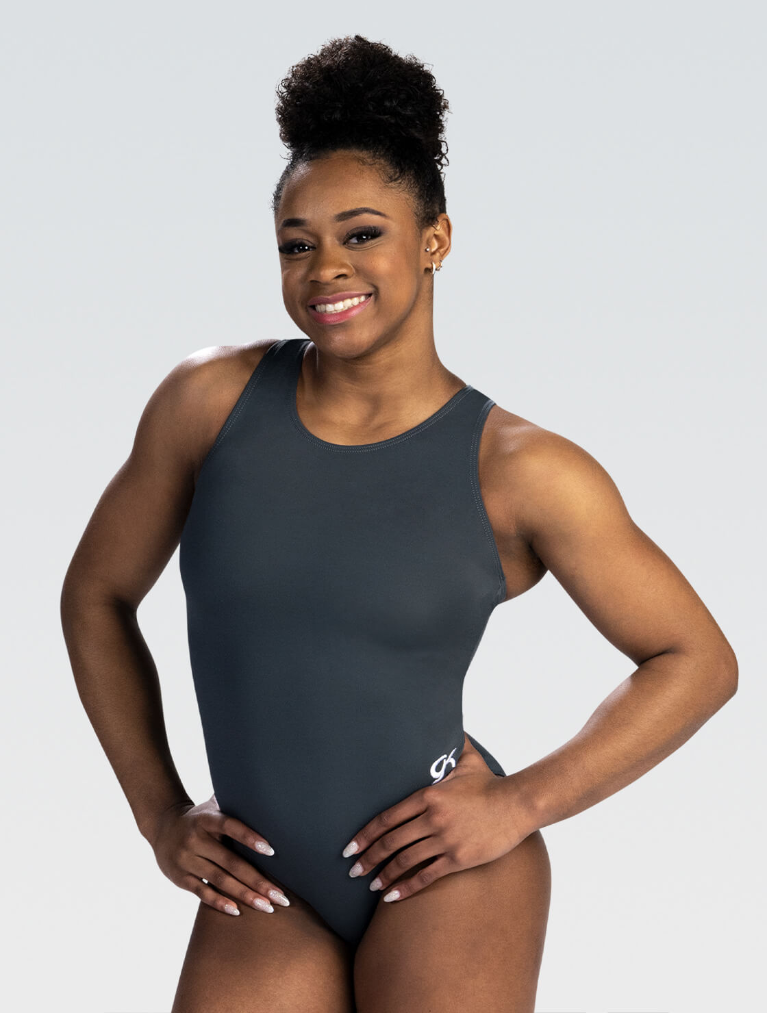 GK ELITE Classic Racerback Tank Leotard - 3911