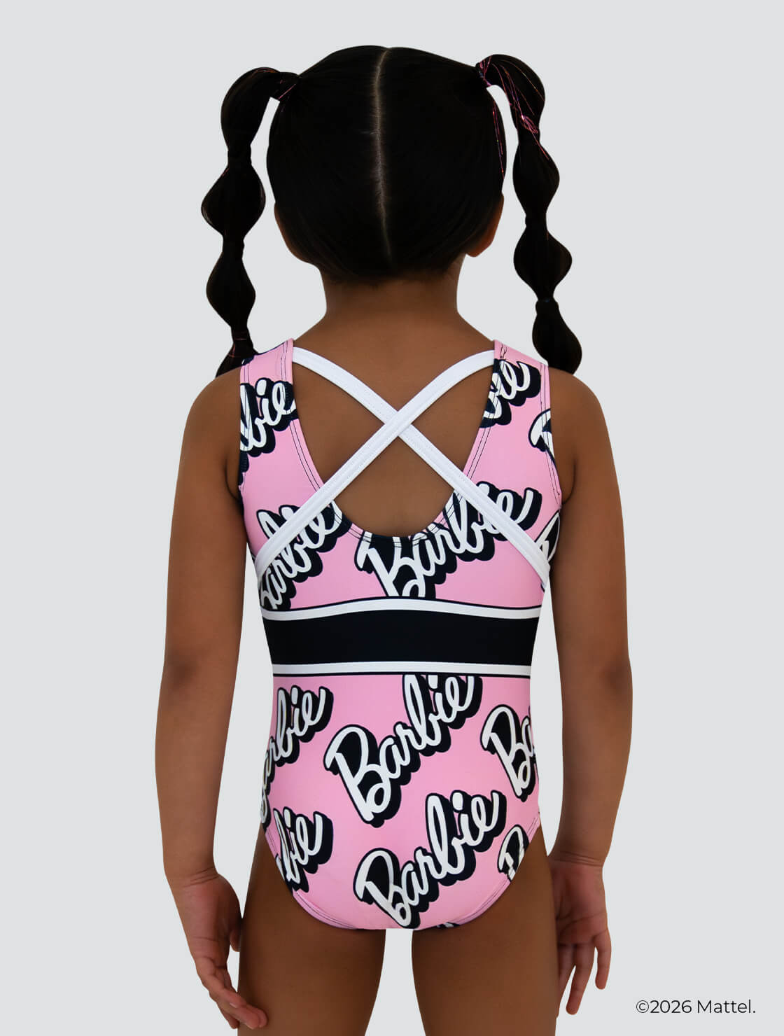 GK ELITE Barbie™ Iconic Sparkle Tank Leotard - BARB02