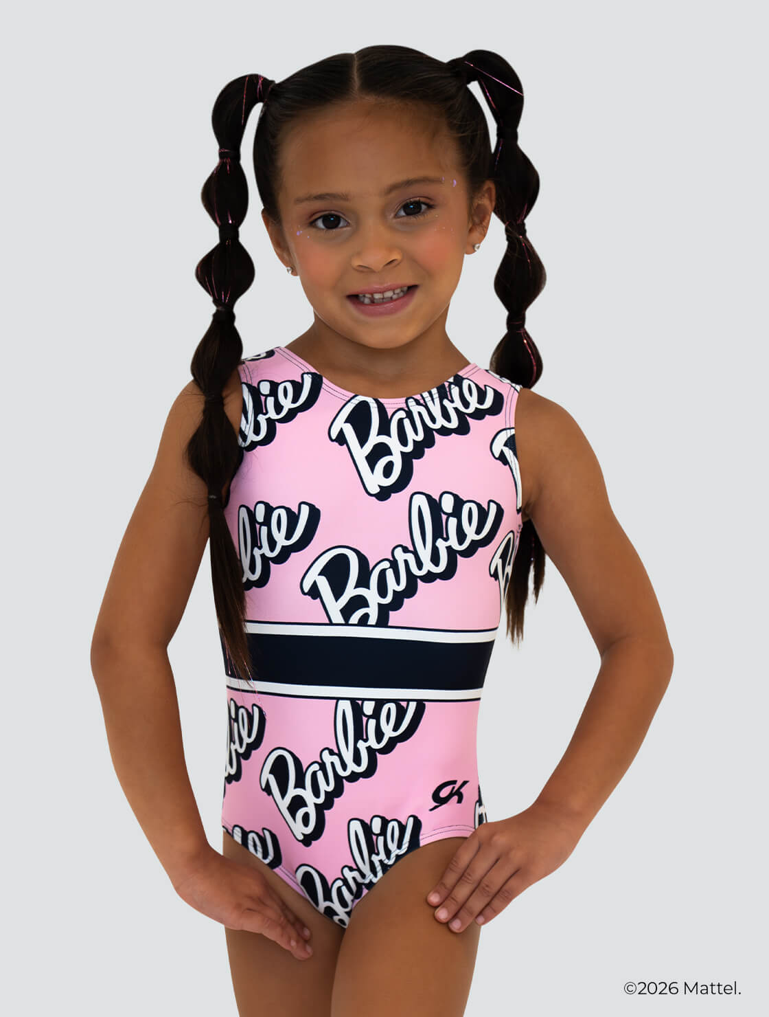 GK ELITE Barbie™ Iconic Sparkle Tank Leotard - BARB02