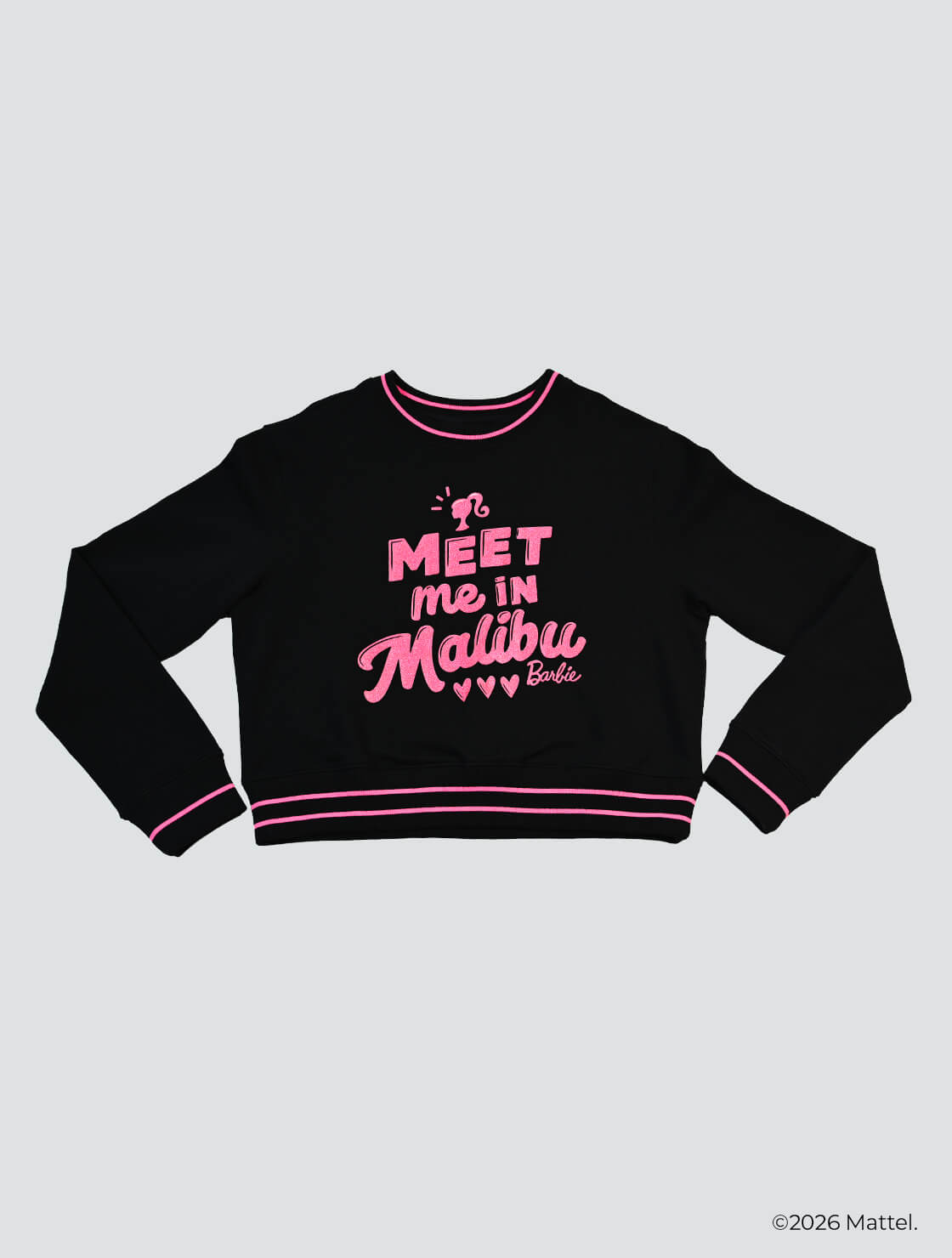 GK ELITE Barbie™ Malibu Mindset Crewneck Sweatshirt - BM2609S