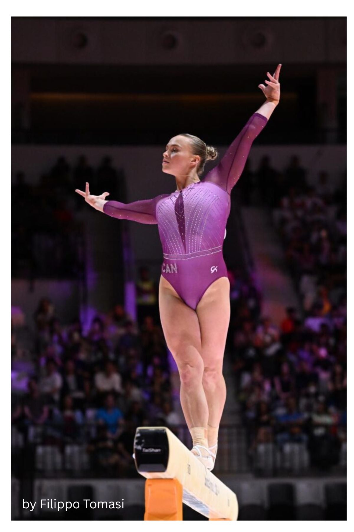 REPLICA LEOTARD TEAM CANADA WORLD CHAMPIONSHIPS 2025 - SML100R