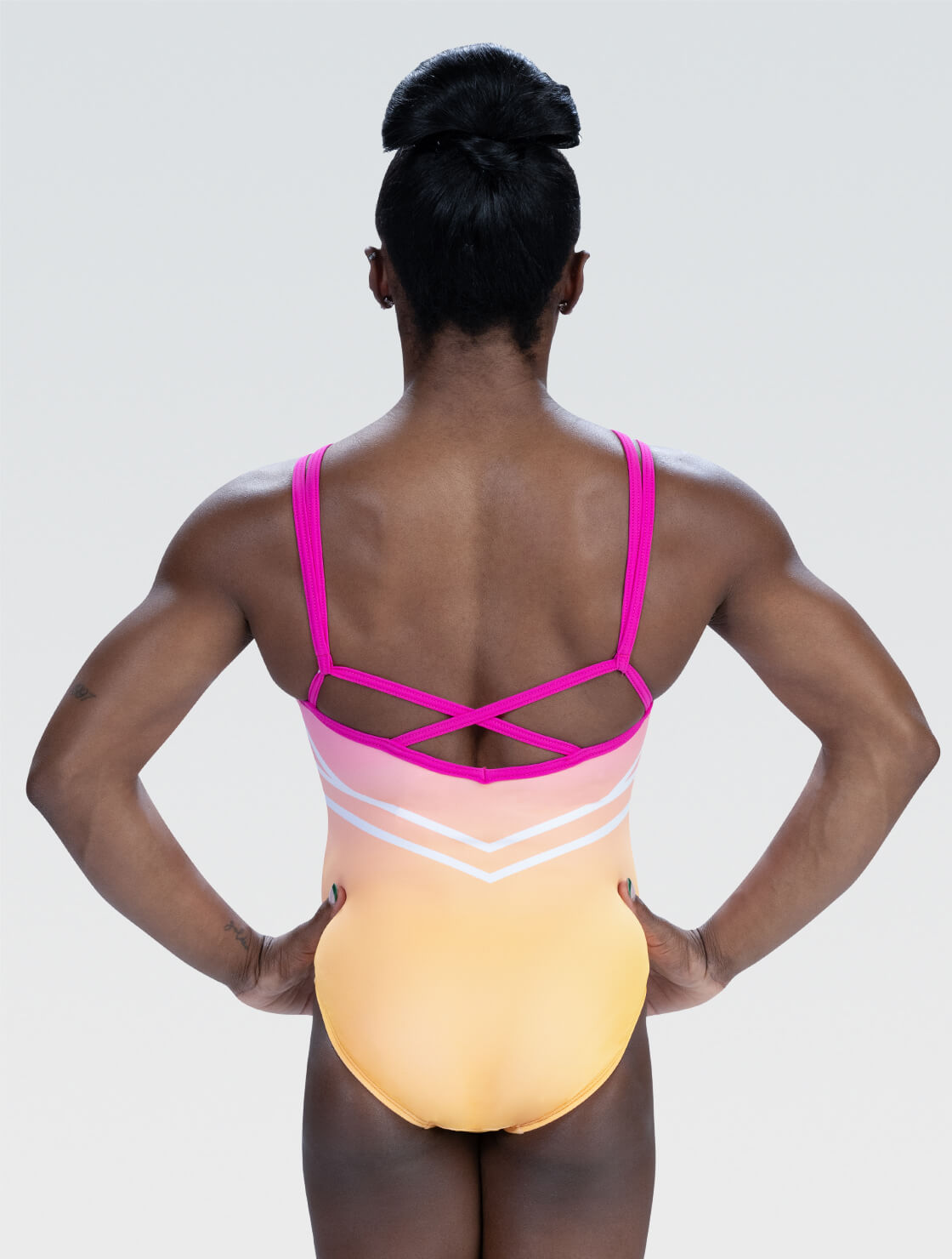 GK ELITE Simone Biles léotard Gradient Growth - E4955