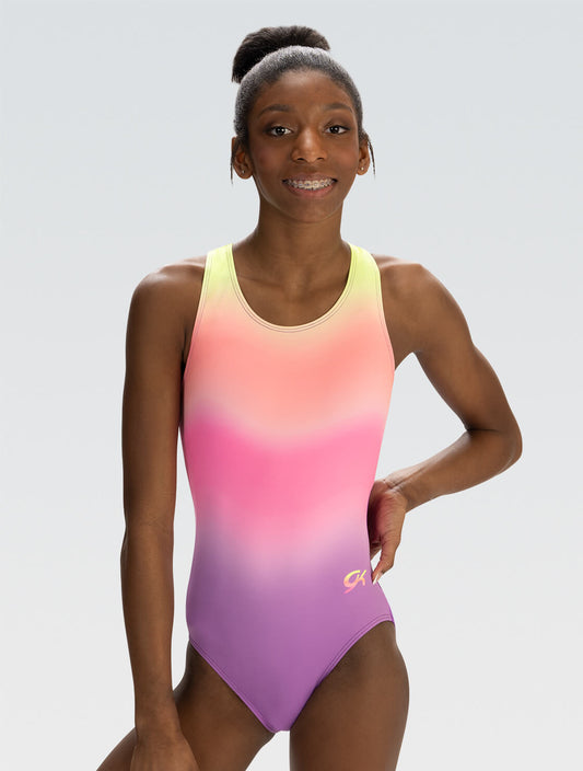 GK ELITE Visionary Tank Leotard - E5035