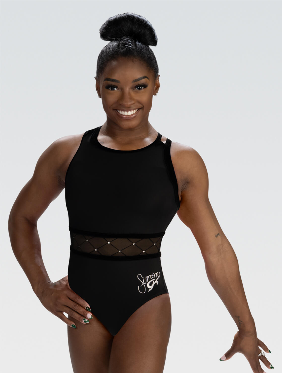 GK ELITE Simone Biles Focus Tank Leotard  - E5051