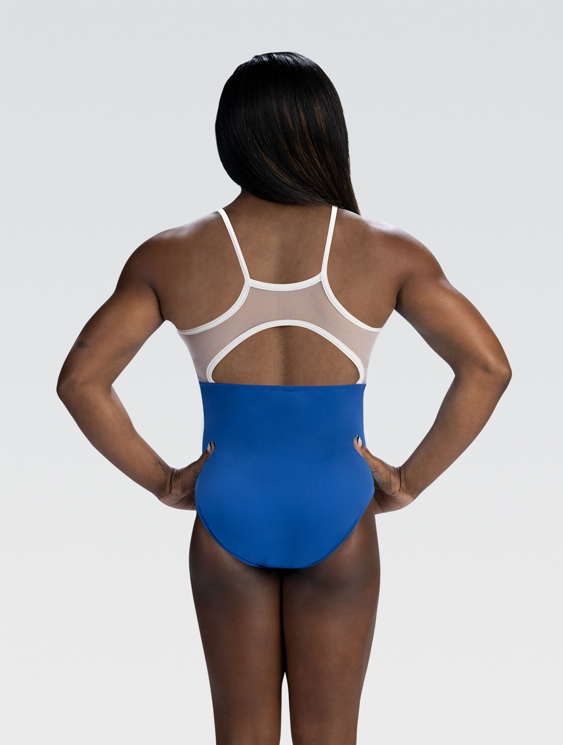 GK ELITE Simone Biles Crystal Sky Tank Leotard - E5078