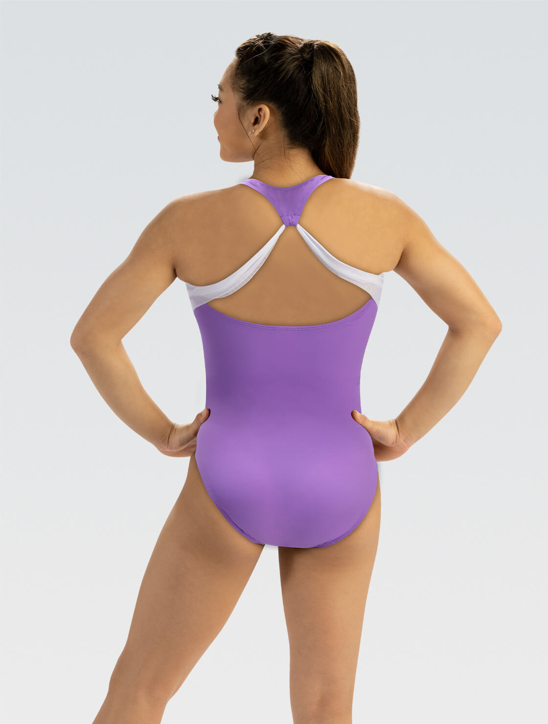 GK ELITE Suni Lee Midnight Glow Tank Leotard - E5087