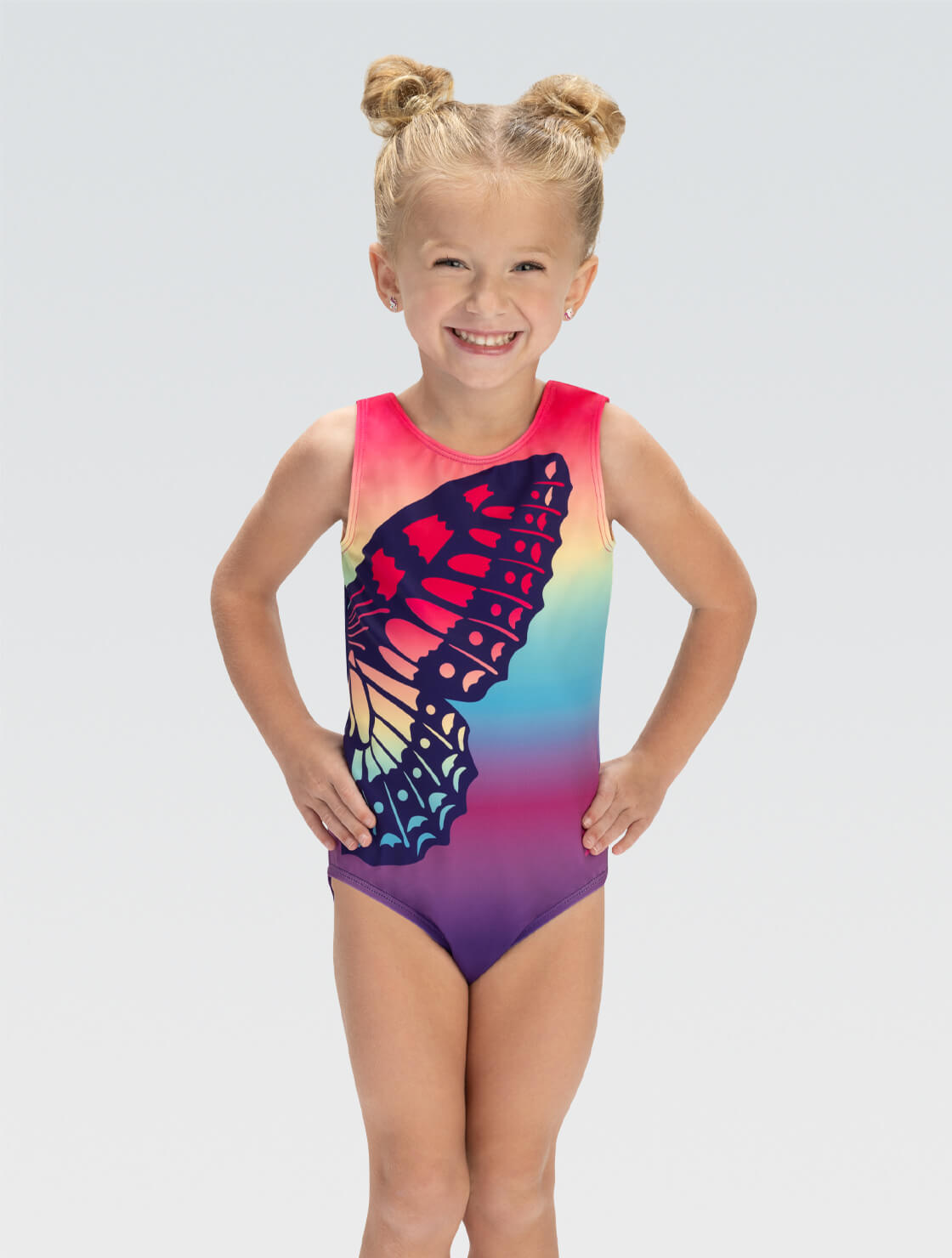 GK ELITE Flutter Tank Leotard - E5089