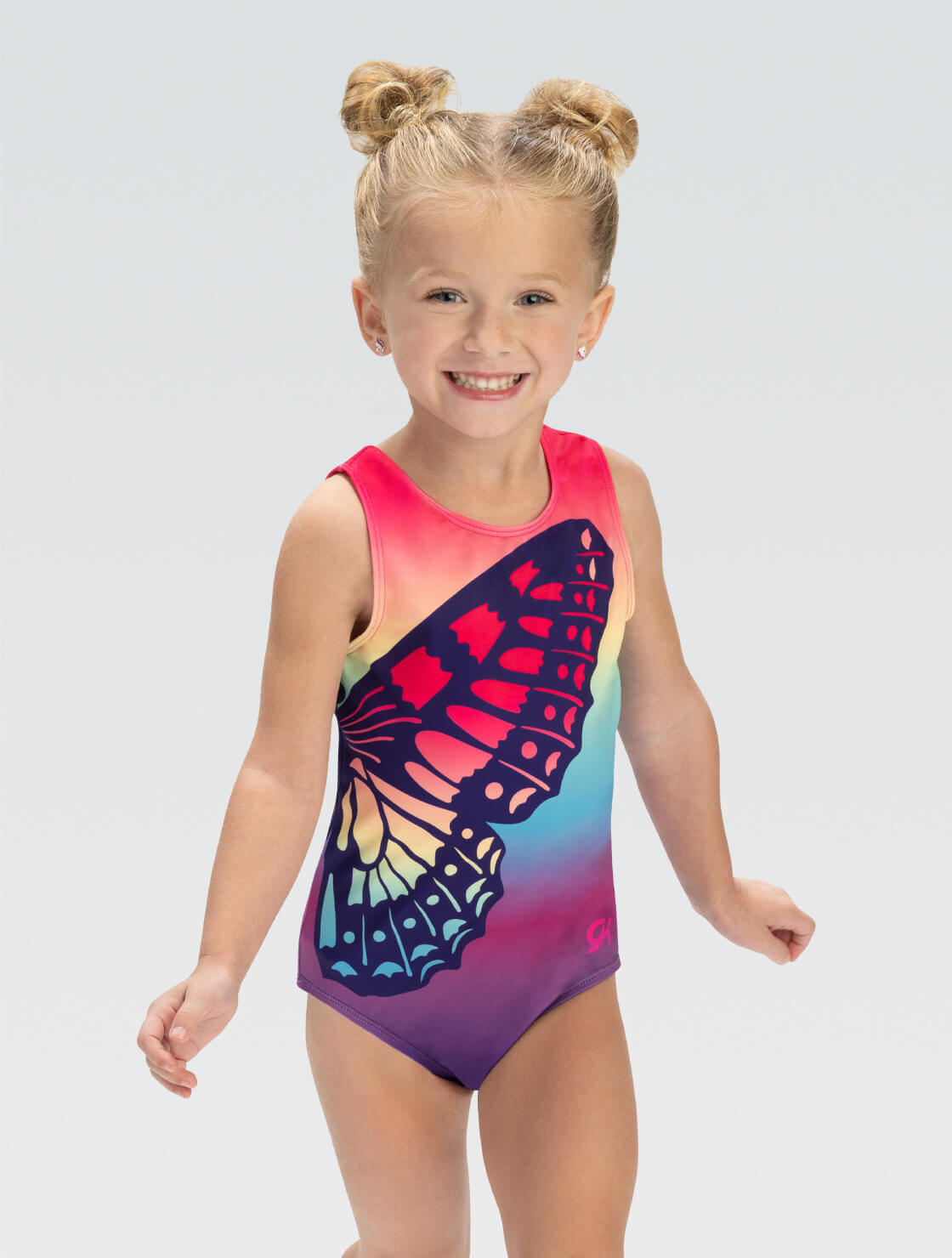 GK ELITE Flutter Tank Leotard - E5089