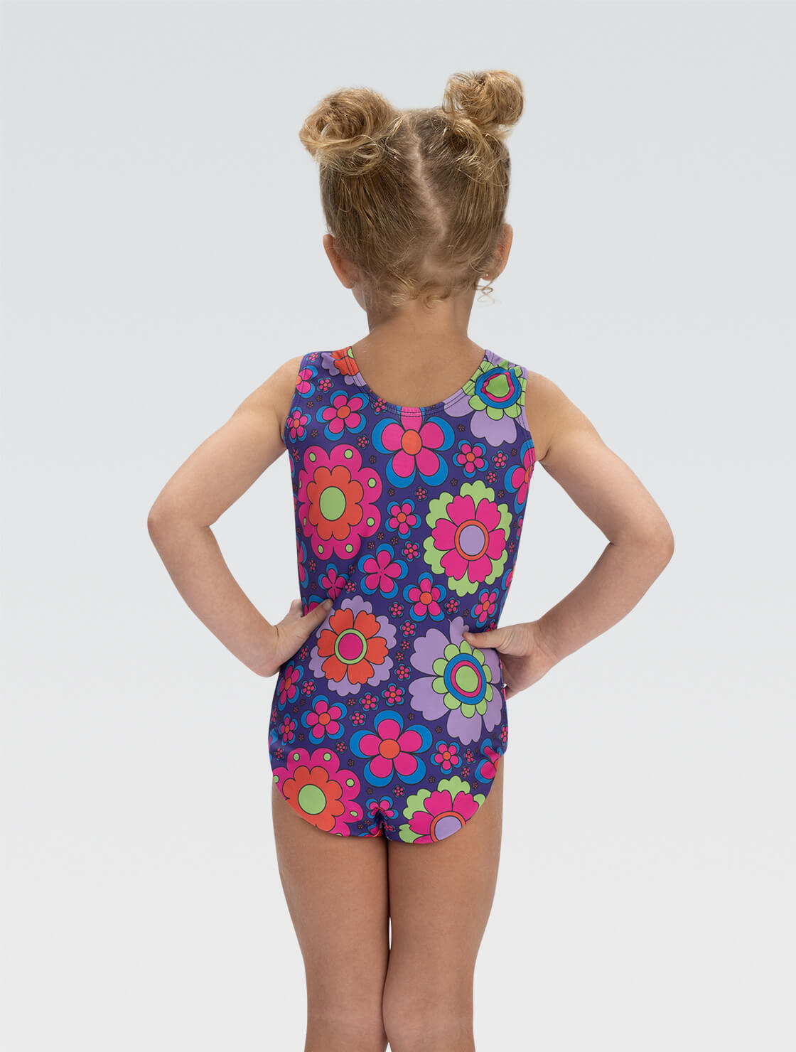 GKids Disco Daisy Tank Leotard - E5090