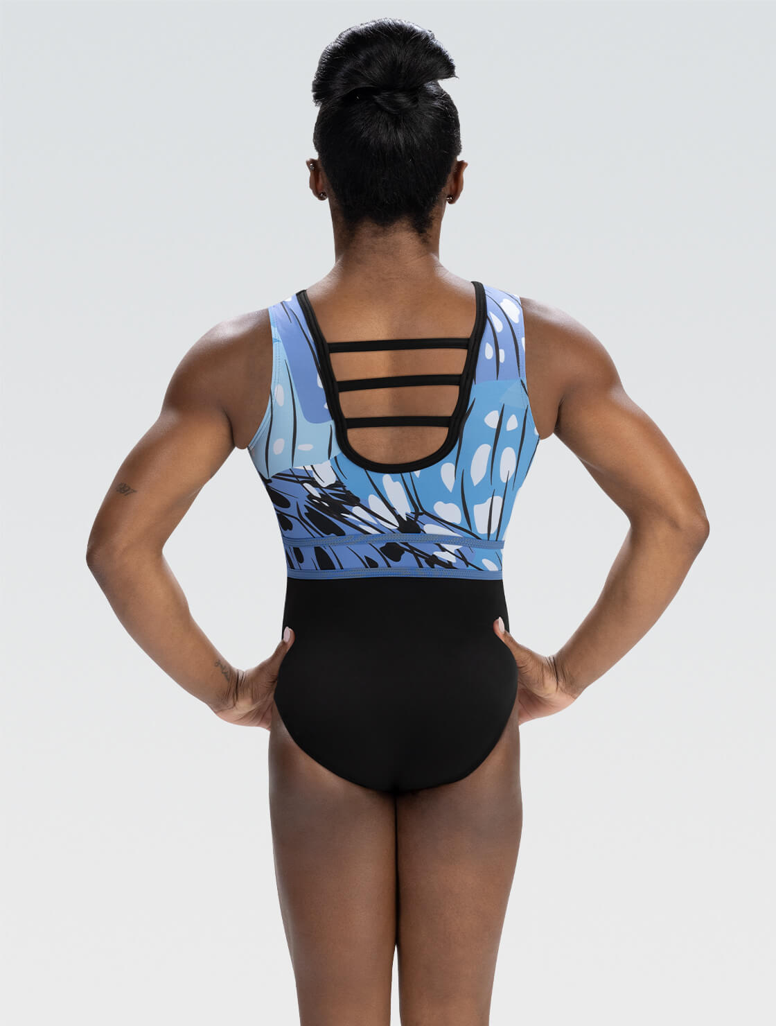 GK ELITE Simone Biles Monarch Spirit Tank Leotard - E5099