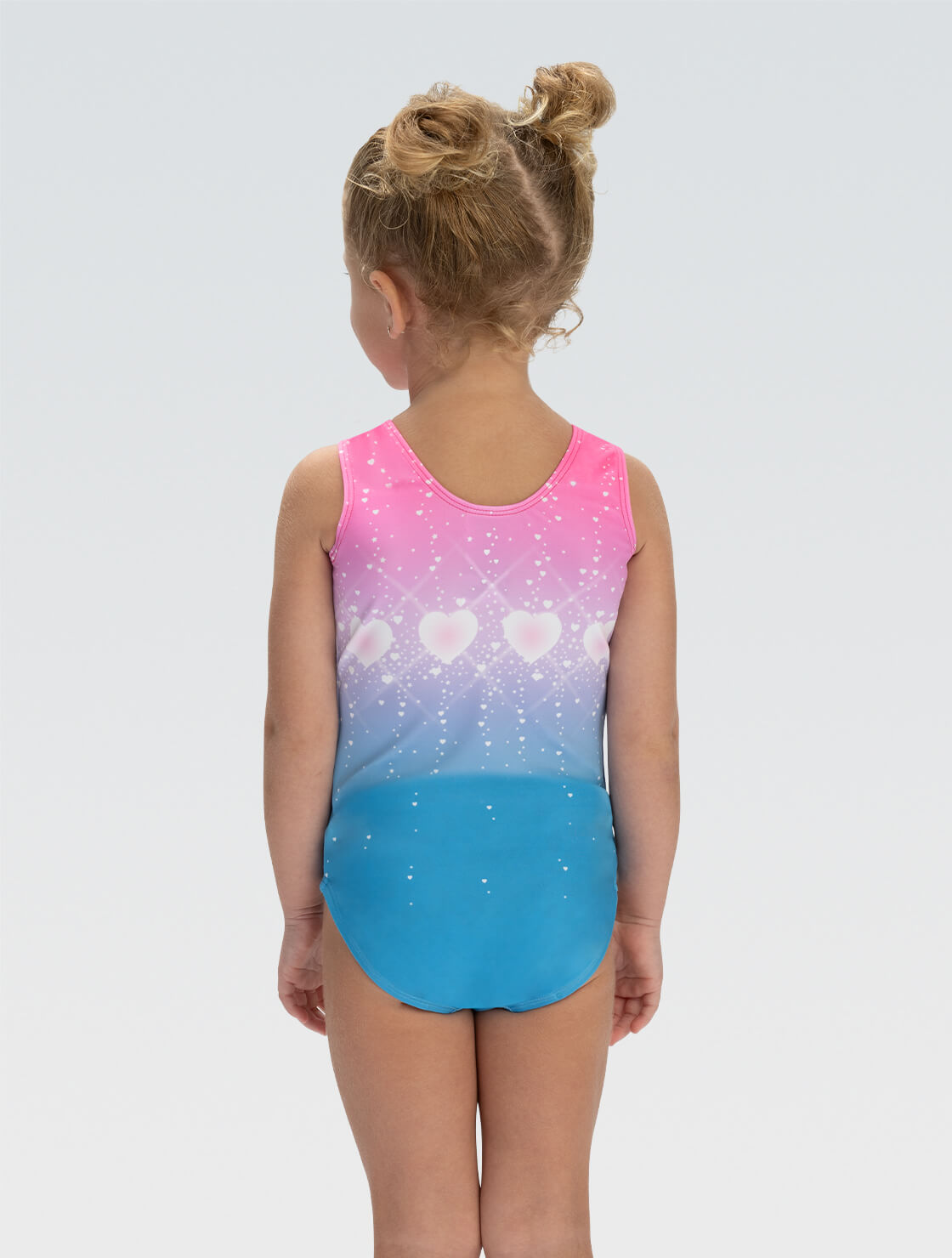 GKids Glittering Hearts Tank Leotard - E5141