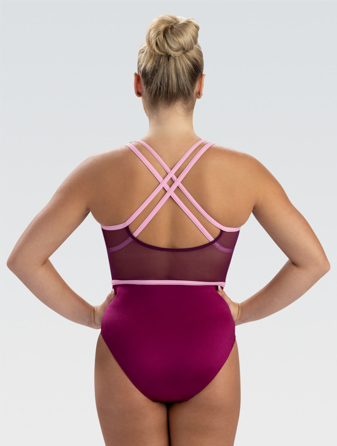 GK ELITE Rosette Glow Tank Leotard - E5233