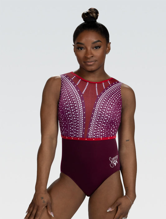 GK ELITE Simone Biles Reign Tank Leotard - E5249