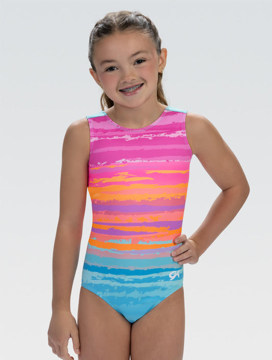 GK ELITE Oasis Glow Tank Leotard - E5283
