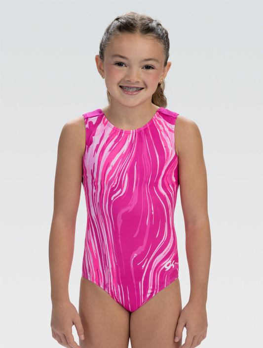GK ELITE Berry Swirl Tank Leotard - E5287