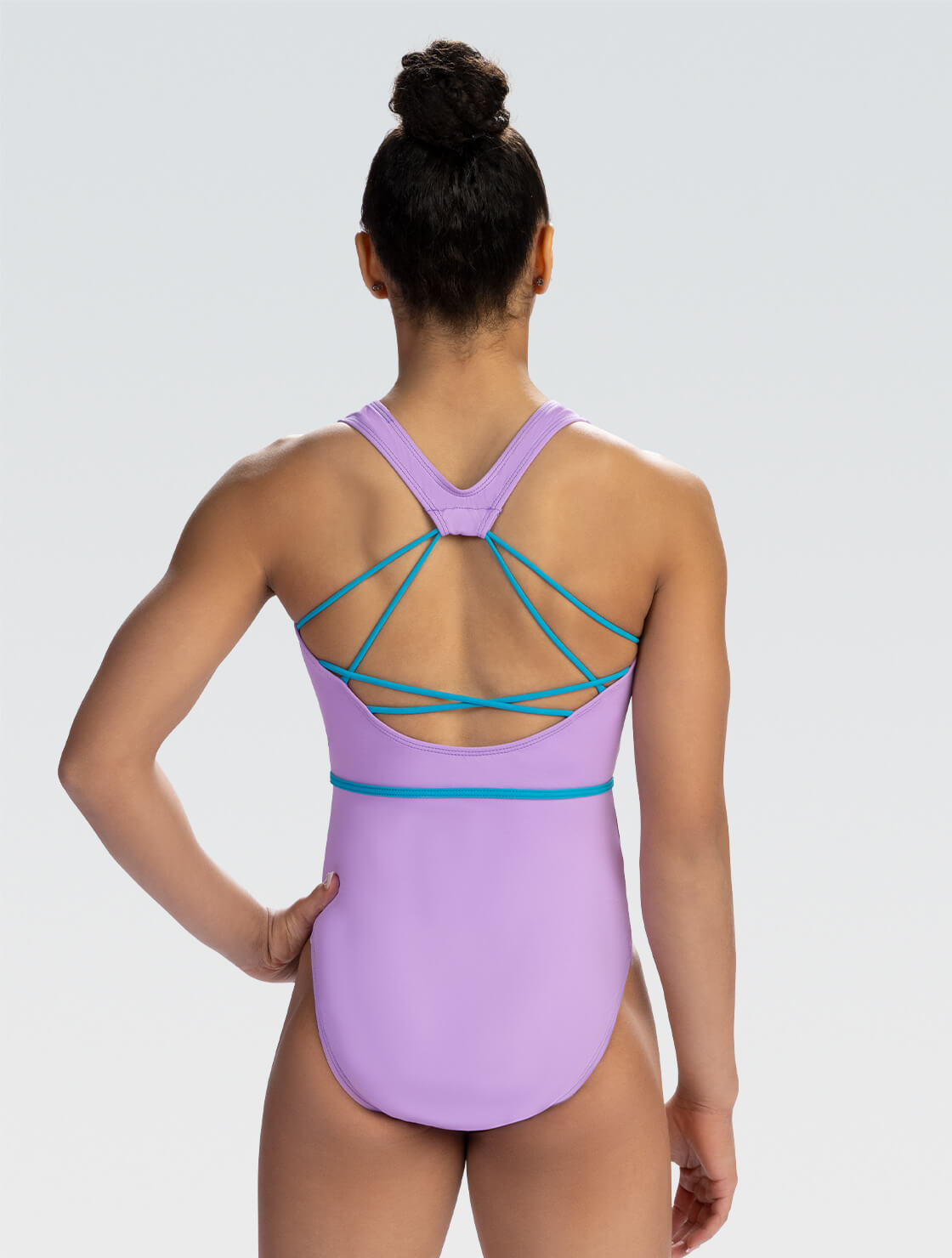 GK ELITE Hezly Rivera Lavender Haze Tank Leotard - E5292