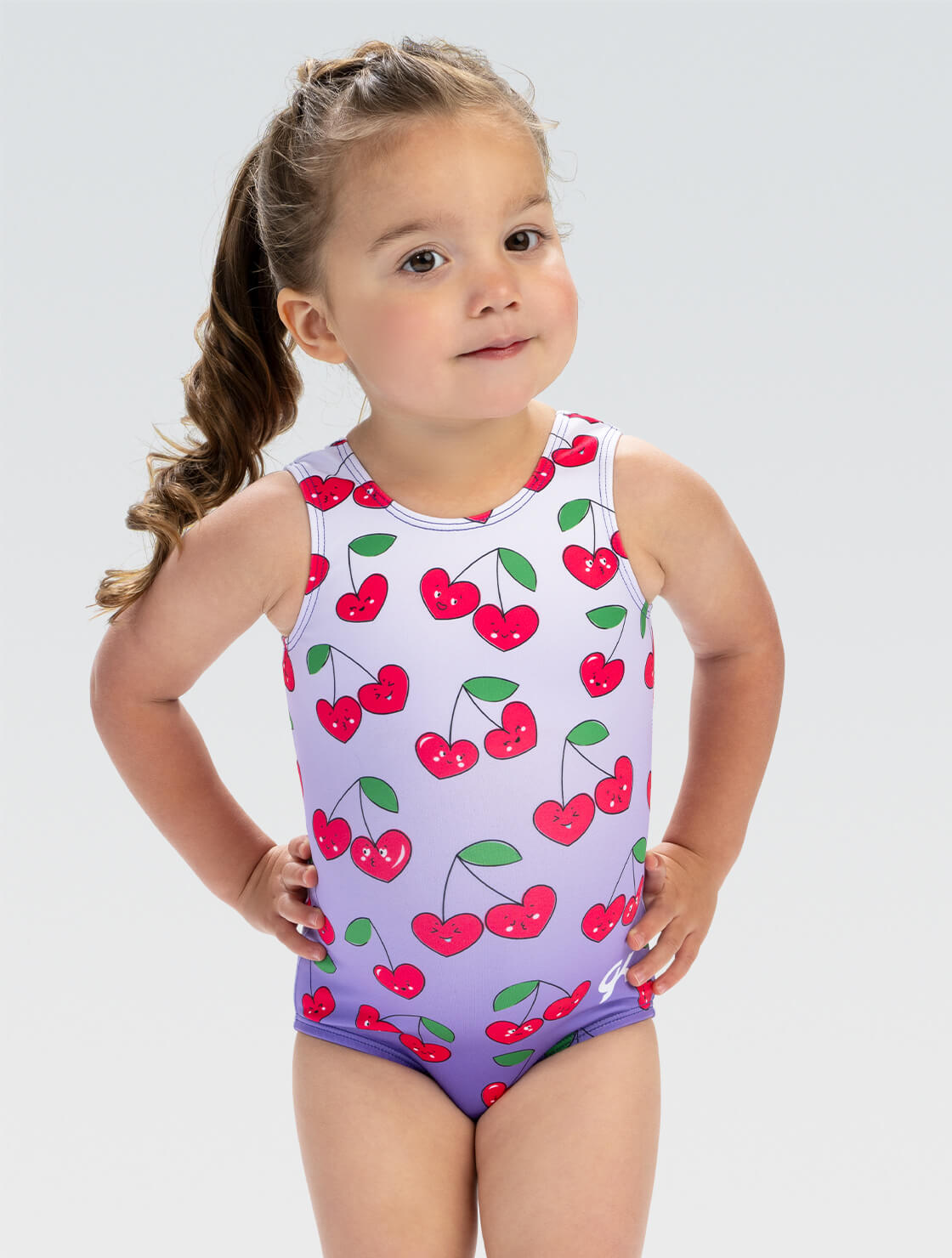 GKids Cherry Twist Tank Leotard - E5297