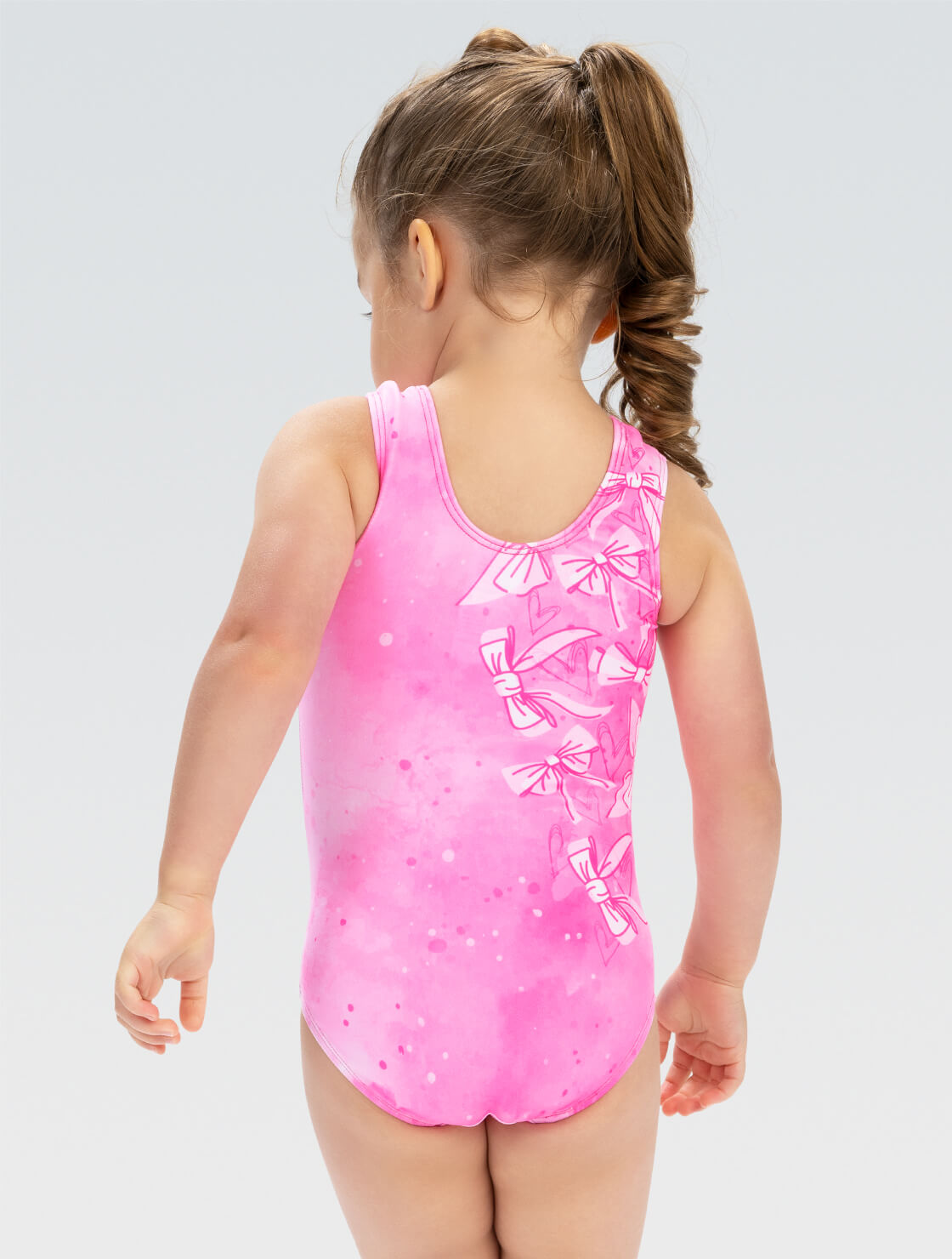 GKids Blush Bows Tank Leotard - E5299