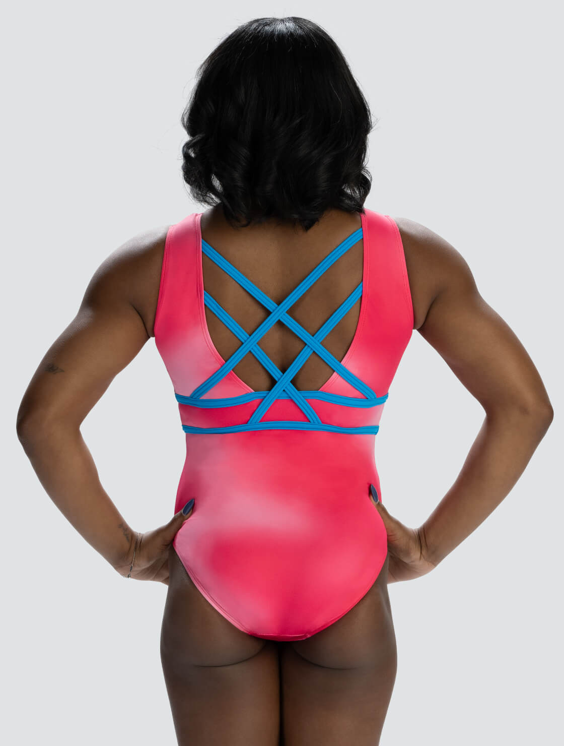 GK ELITE Simone Biles Star Energy Tank Leotard - E5358