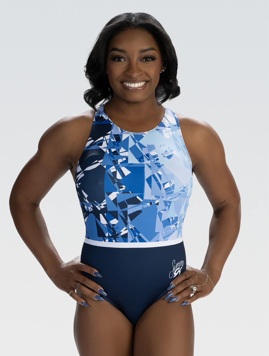 GK ELITE Simone Biles Breaking Boundaries Tank Leotard - E5361