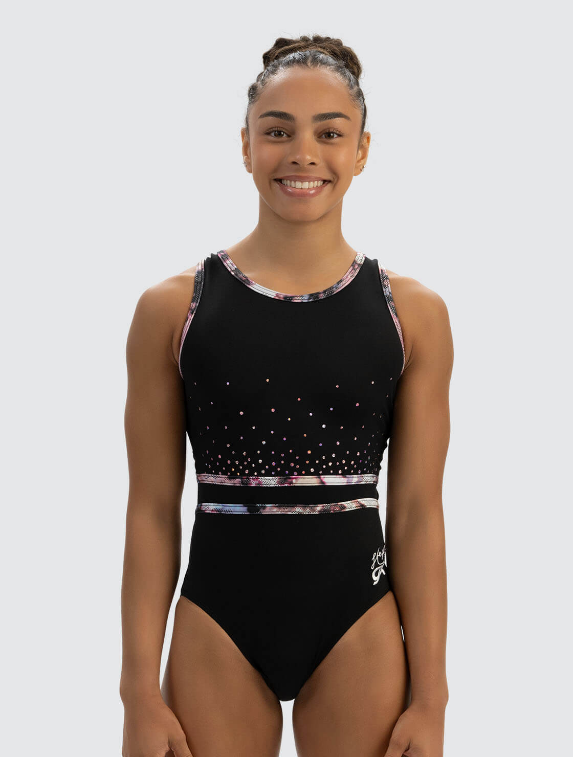 GK ELITE Hezly Rivera Lowlight Tank Leotard - E5362