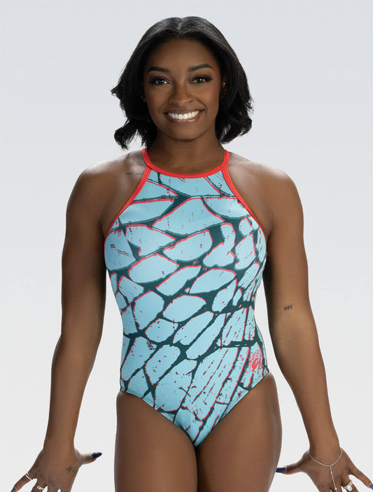 GK ELITE Simone Biles Rising Tank Leotard - E5367
