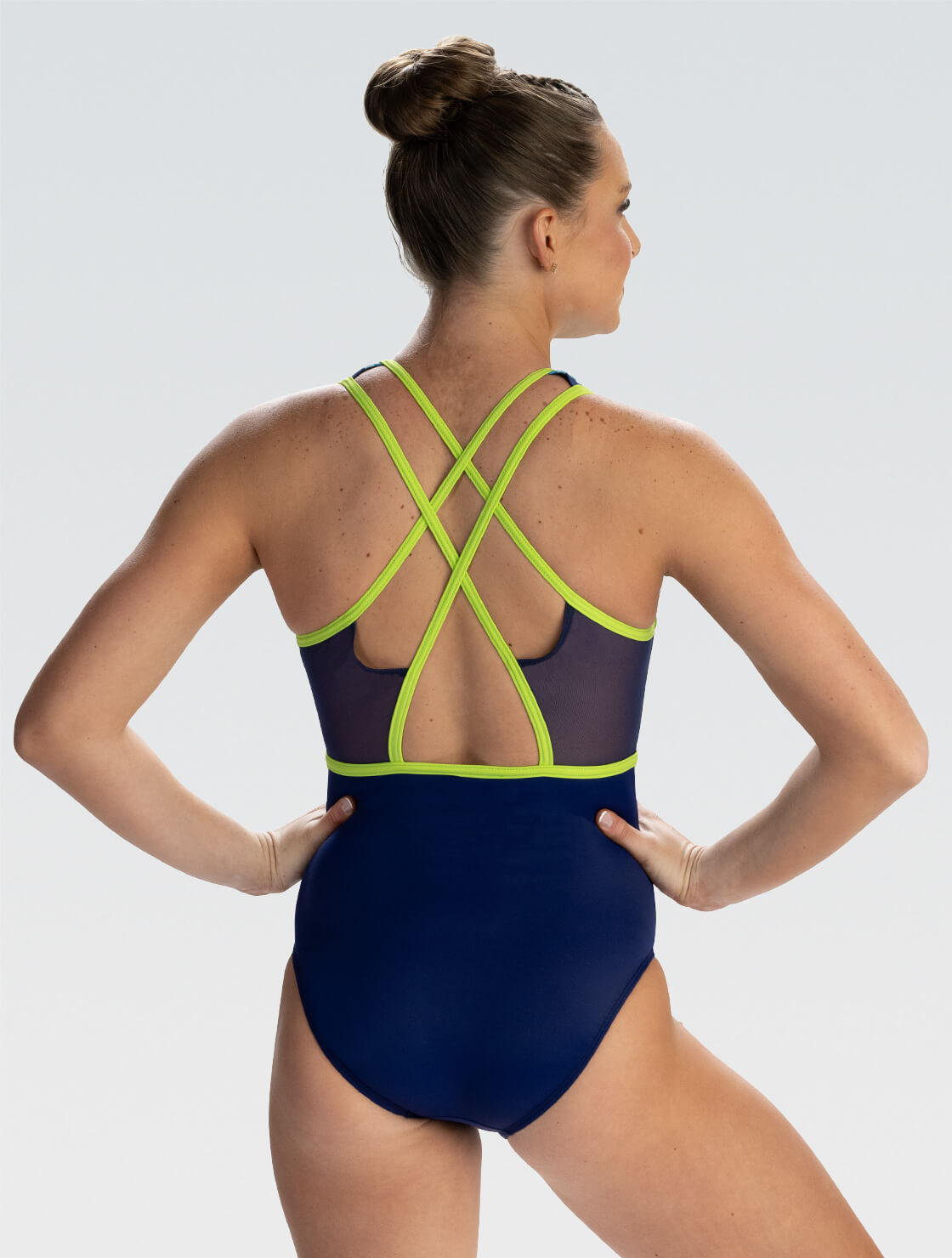 GK ELITE Canopy Tank Leotard - E5372