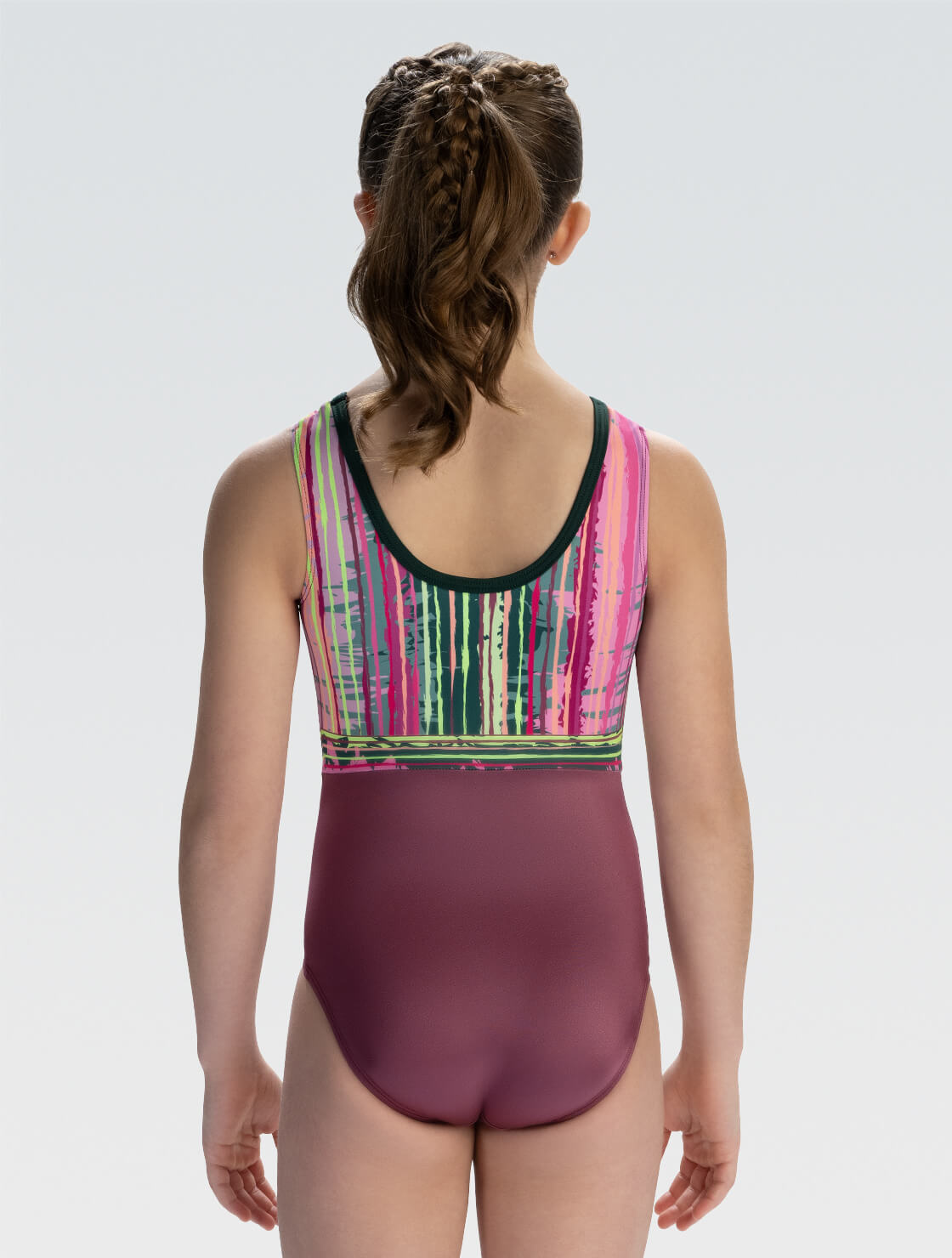 GK ELITE Aligned Energy Tank Leotard - E5374