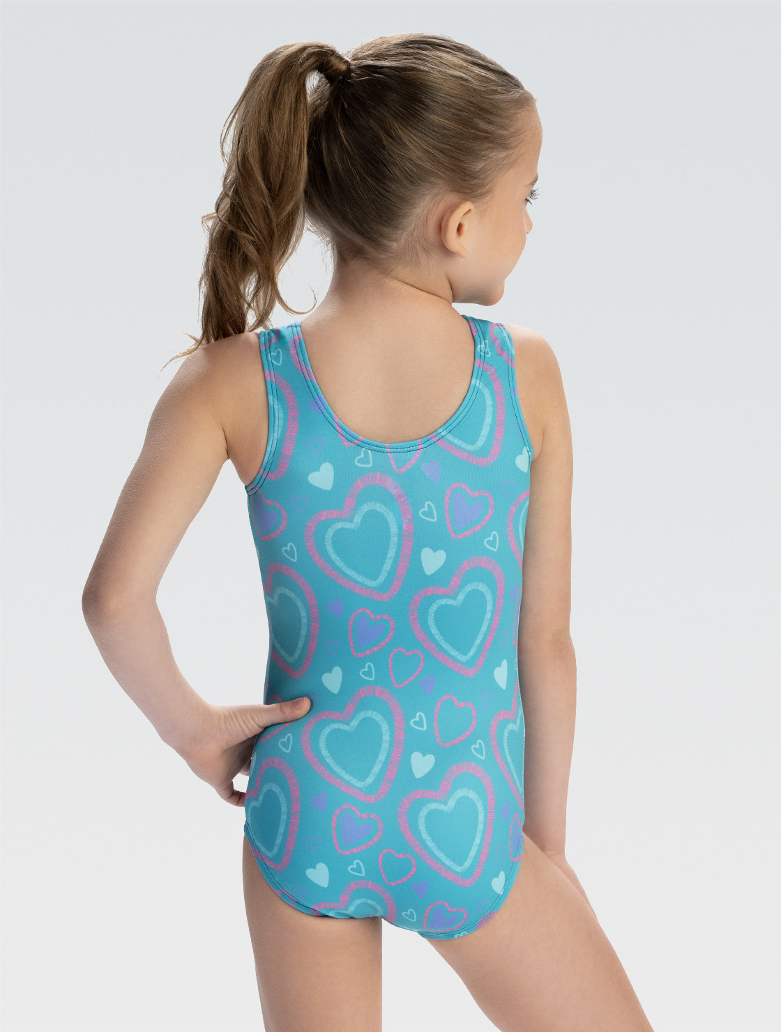 GKids Sweet Heart Tank Leotard - E5386