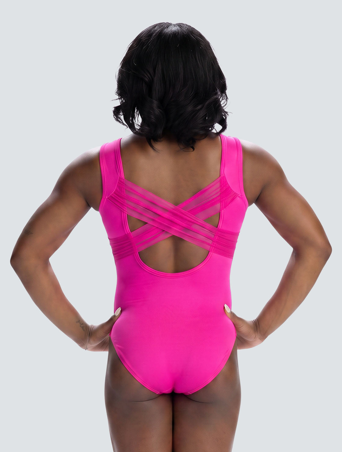 GK ELITE Simone Biles The Main Event Tank Leotard - E5407