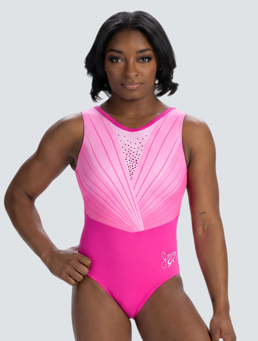 GK ELITE Simone Biles The Main Event Tank Leotard - E5407