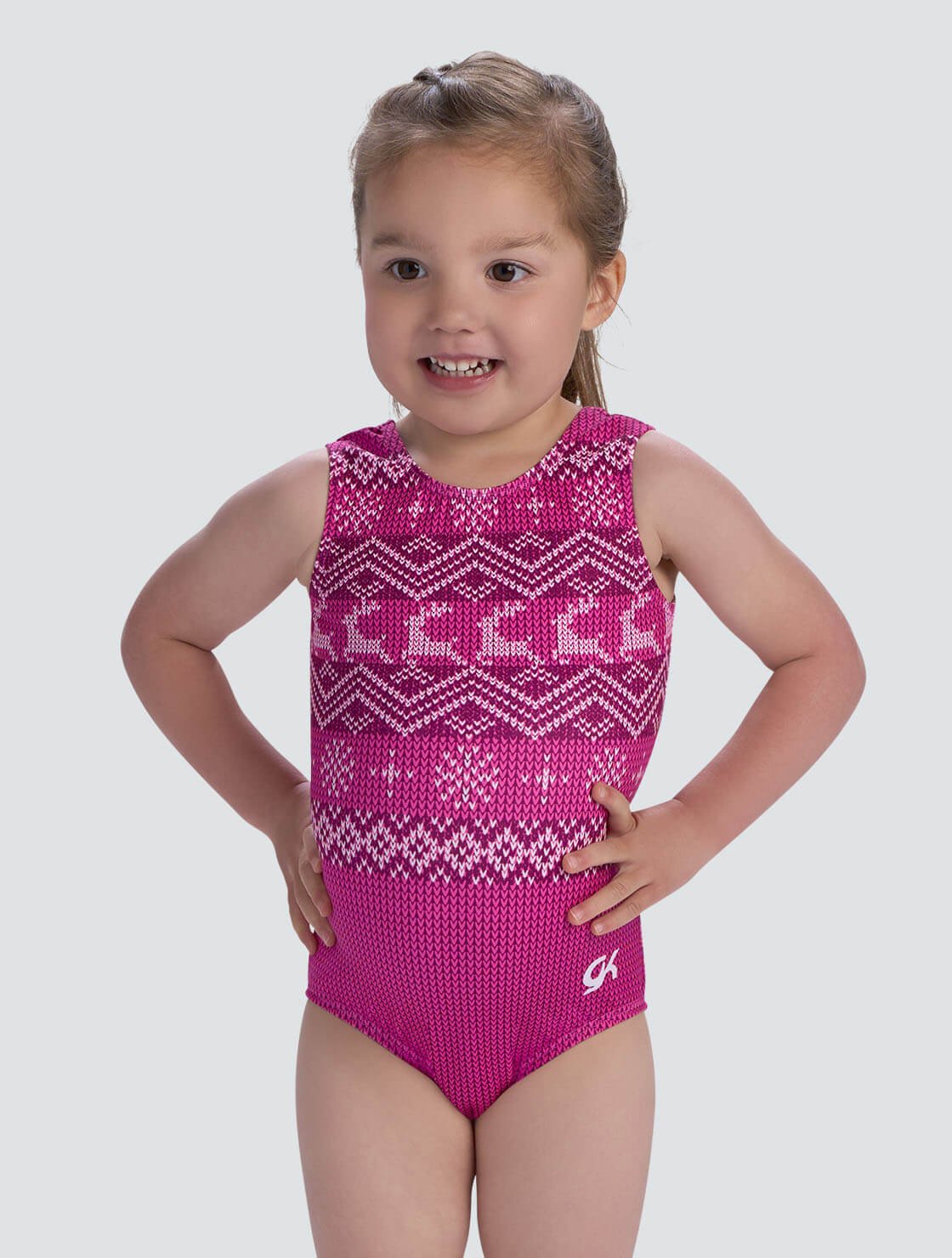 GKids Holiday Sweater Party Tank Leotard - E5414