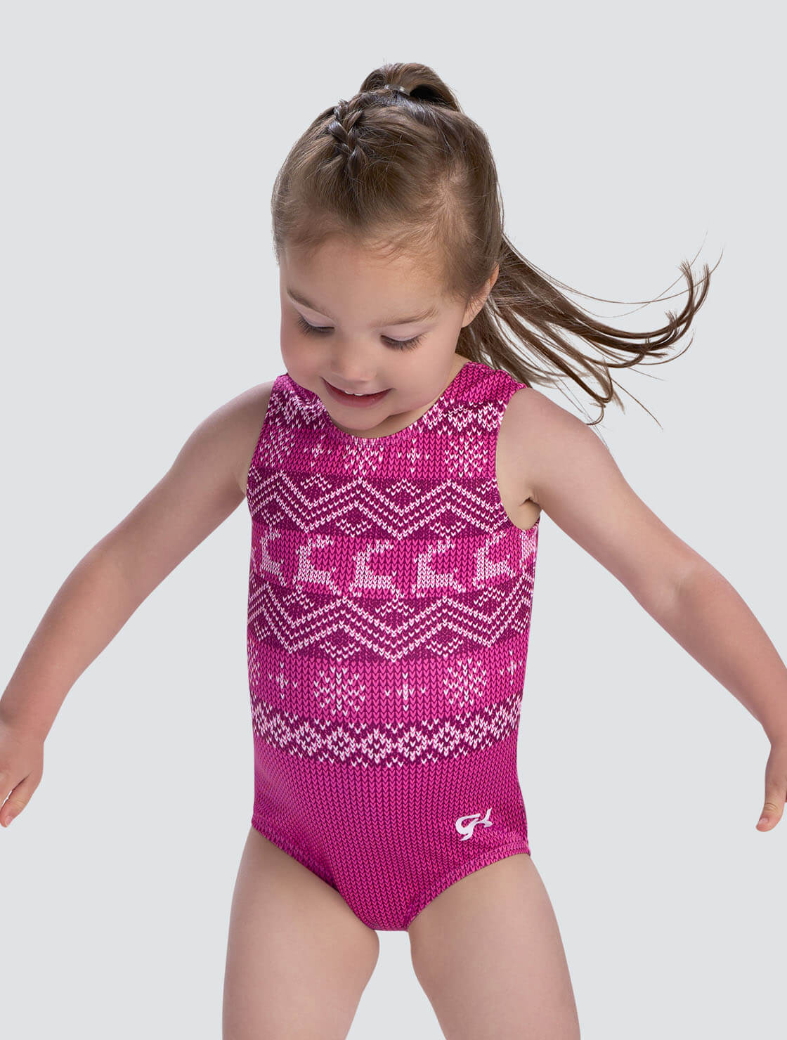 GKids Holiday Sweater Party Tank Leotard - E5414