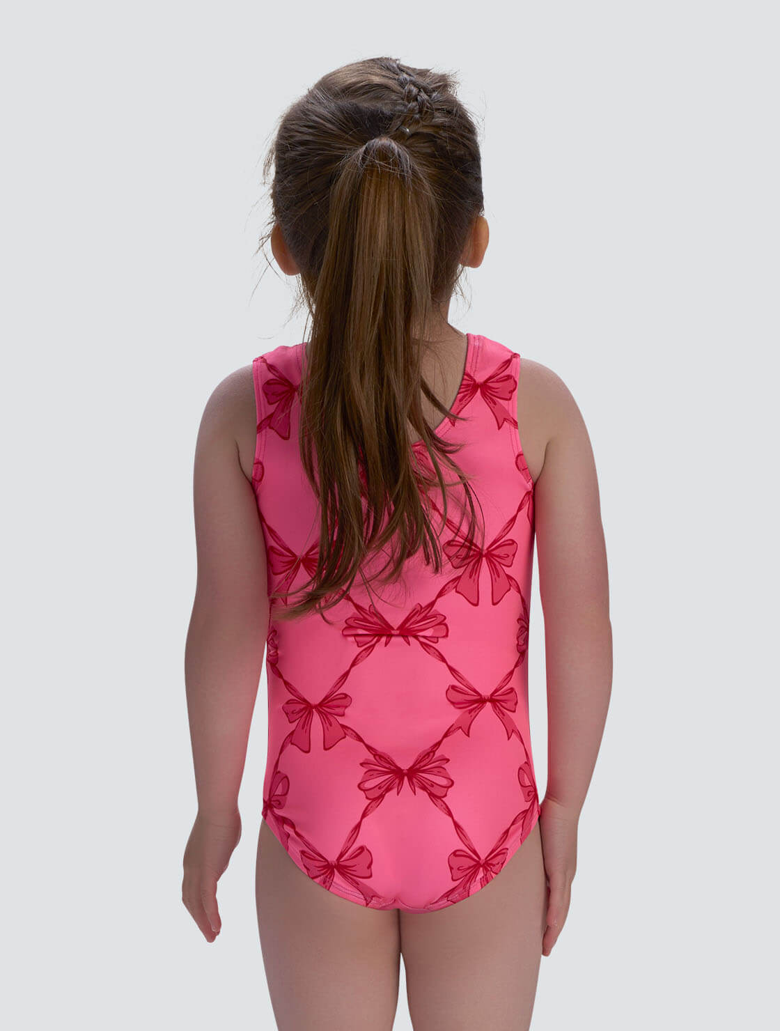 GKids Ribbons & Bows Tank Leotard -E5417