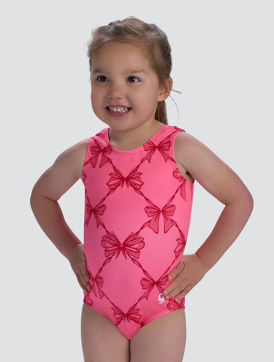 GKids Ribbons & Bows Tank Leotard -E5417